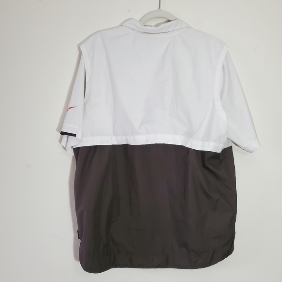 Nike NFL Cleveland Browns Sideline Coaches Half-Zip Short Sleeve Jacket Large - Picture 10 of 10